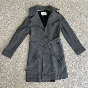 Banana republic wool full length coat